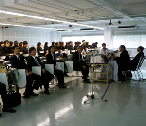 泰日工業大学で松島理事 講演会の様子