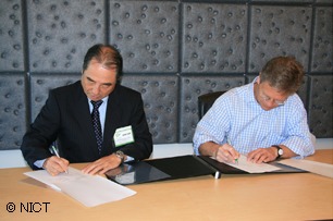 Pictures taken during the signing ceremony. Pictures taken during the signing ceremony.