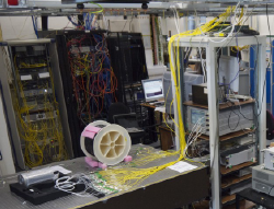 Demonstration of Multicore Fiber Network