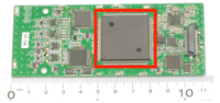 igure 1 Developed baseband IC and its mounting board for TV white-space WLAN system. igure 1 Developed baseband IC and its mounting board for TV white-space WLAN system.