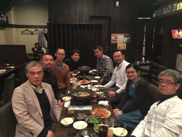 フックさん歓迎会