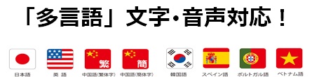 多言語対応