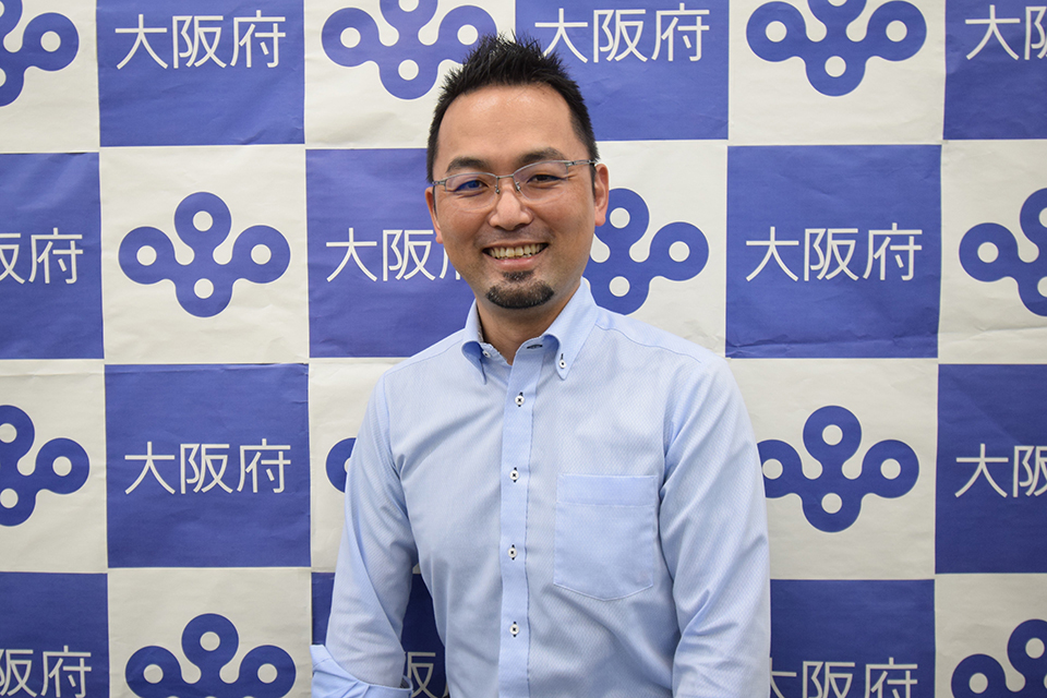 大阪府スマートシティ戦略部戦略推進室の山田将義さん