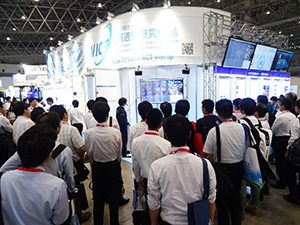 「Interop Tokyo 2014」出展時の様子 「Interop Tokyo 2014」出展時の様子