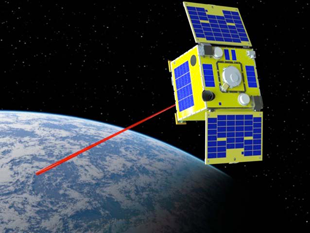 地球周回の低軌道から光通信実験を行うRISESAT 地球周回の低軌道から光通信実験を行うRISESAT