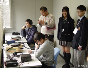 東京電機大学の学生、中高校生らも参加 東京電機大学の学生、中高校生らも参加
