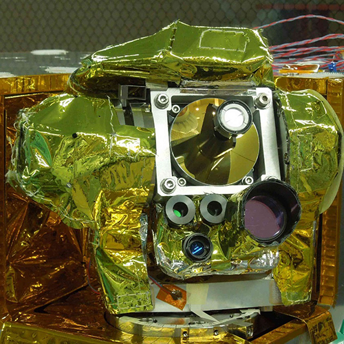 SOCRATES衛星に組み込まれたSOTA SOCRATES衛星に組み込まれたSOTA