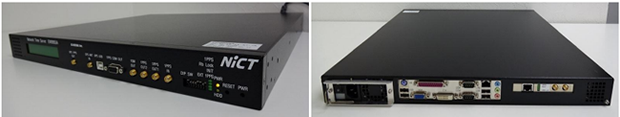 :NTPサーバー機能付きGPSコモンビュー装置の外観 :NTPサーバー機能付きGPSコモンビュー装置の外観
