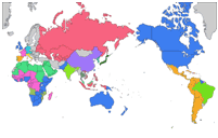 対応言語と地域