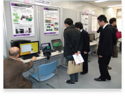前回の技術展示の模様 前回の技術展示の模様