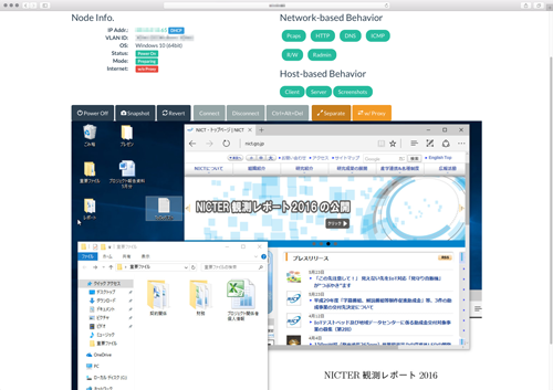 図3 模擬ノード