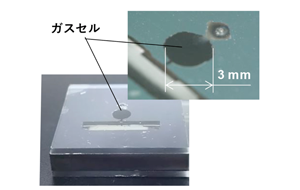 図4. MEMS技術を用いた小型ルビジウムガスセル