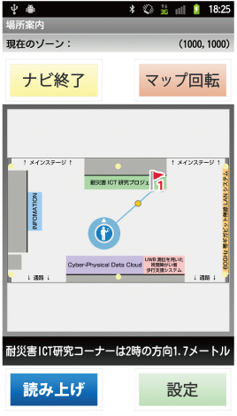 図4●地図ソフトのナビ表示