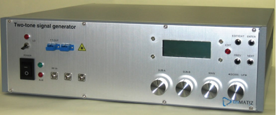図4　光検出器周波数特性測定用基準光発生装置